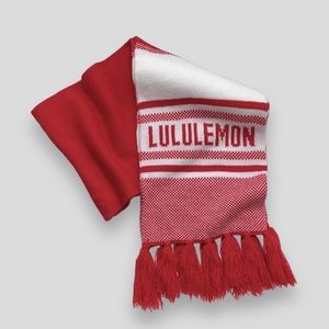 Lululemon Cheer Gear - The Cheer Me On Scarf in Red & White. | O/S
